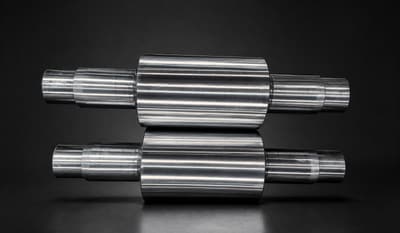 Two adamite rolls on a dark background